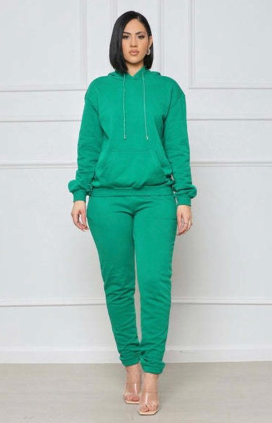 Sexy Green Sweatsuit