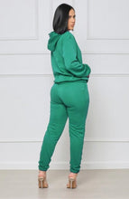 Load image into Gallery viewer, Sexy Green Sweatsuit
