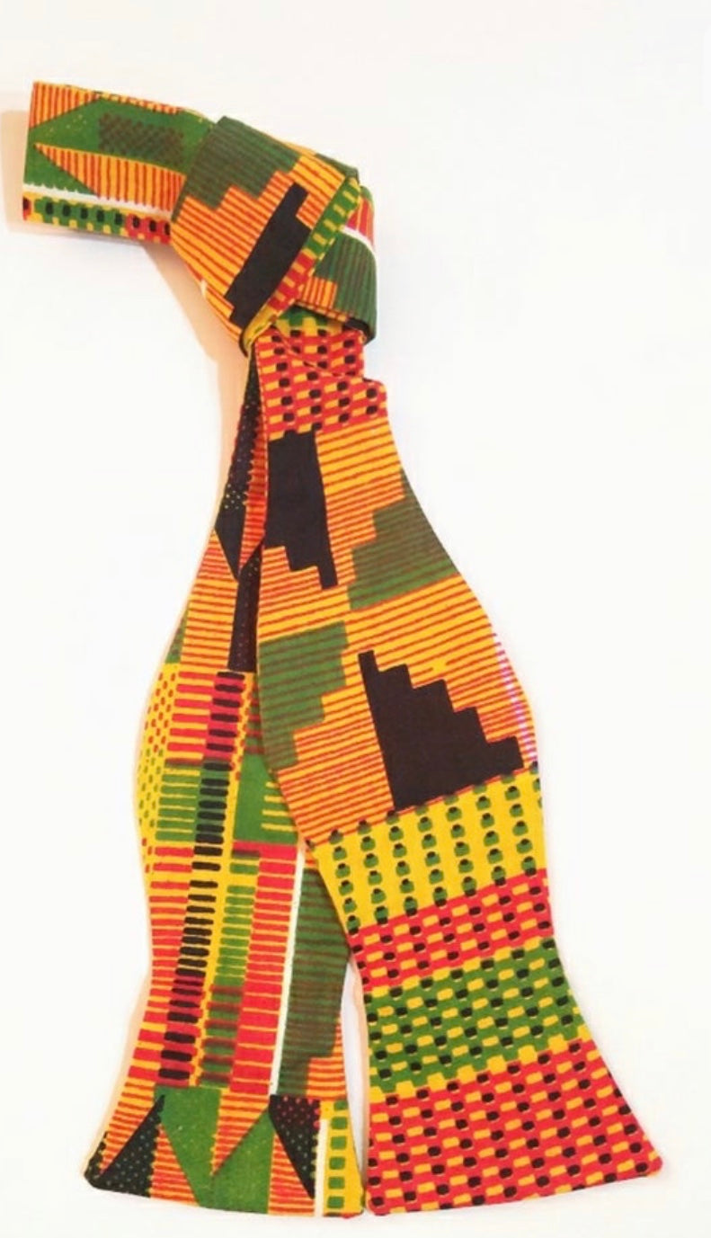 The Kente Bow Tie